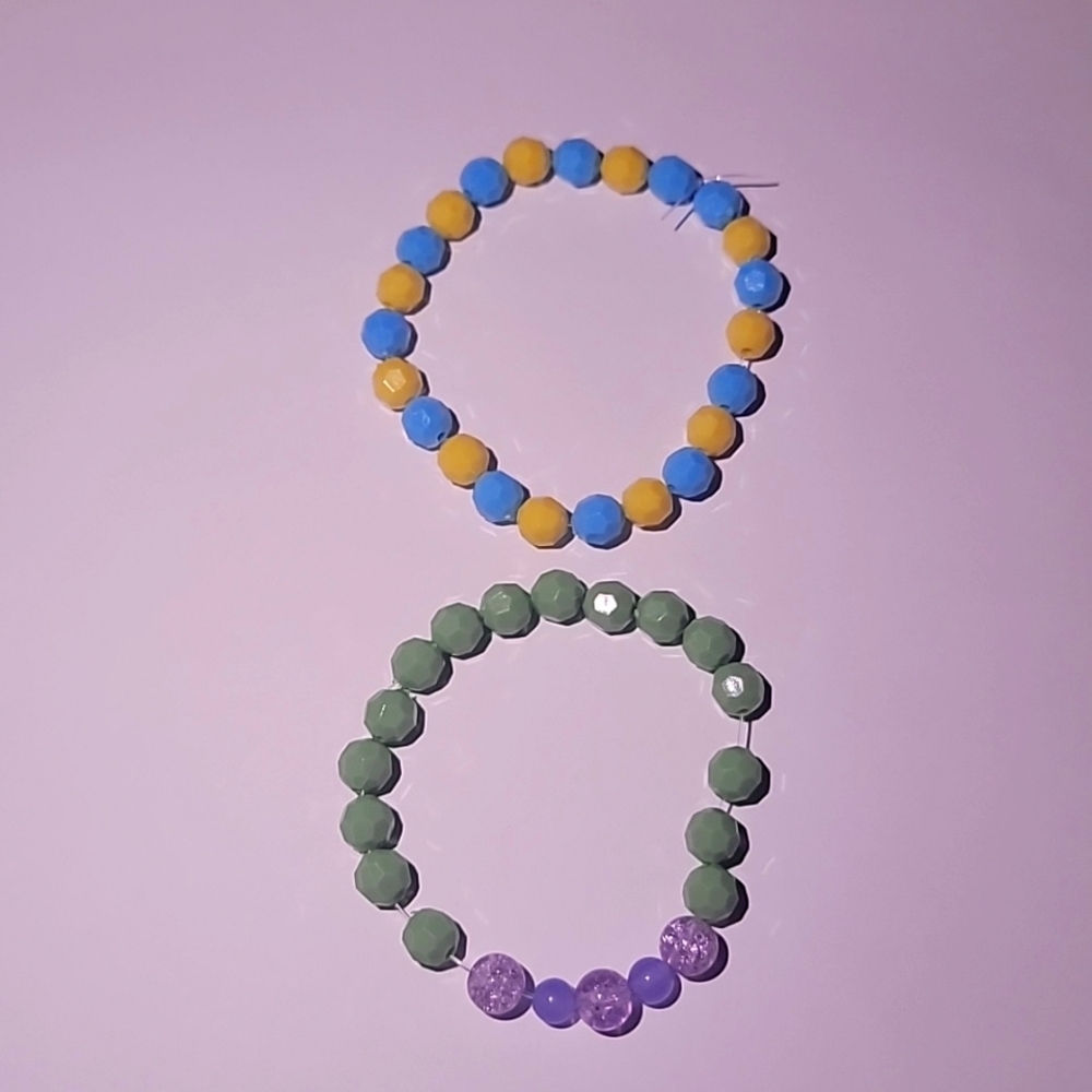 Little mermaid theme bracelets